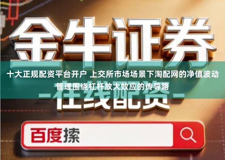 十大正规配资平台开户 上交所市场场景下淘配网的净值波动管理围绕杠杆放大效应的传导路